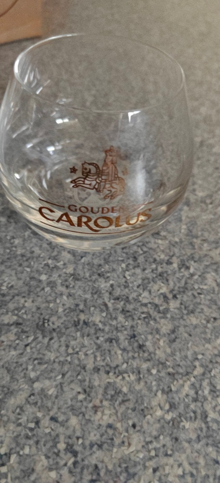 Gouden Carolus bierglas - Stokerij De Molenberg, Verzamelen, Ophalen, Nieuw, Bierglas