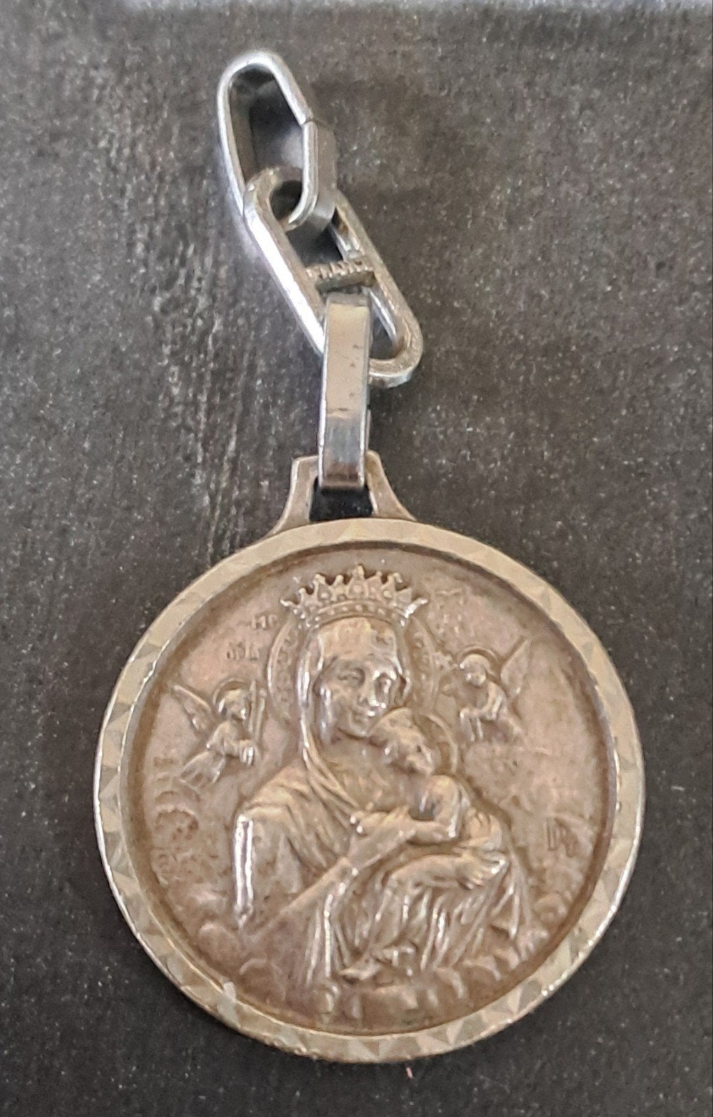 Medaille Sleutelhanger Maria & Jezus Sint Christoffel, Ophalen of Verzenden