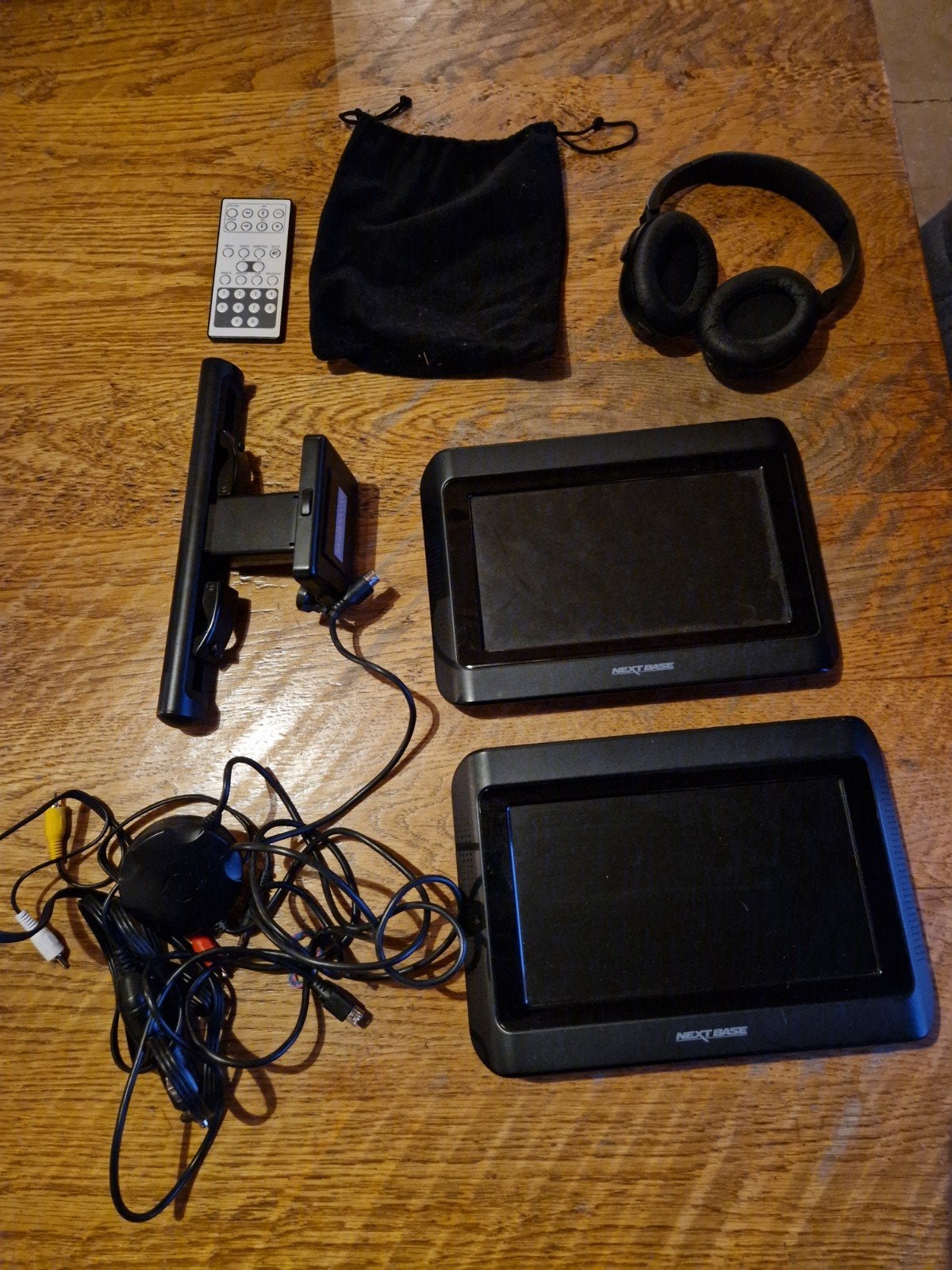 Nextbase draagbare dvd-speler set met 2 schermen - accessoir, Audio, Tv en Foto, Dvd-spelers, Gebruikt, Draagbaar, Ophalen of Verzenden