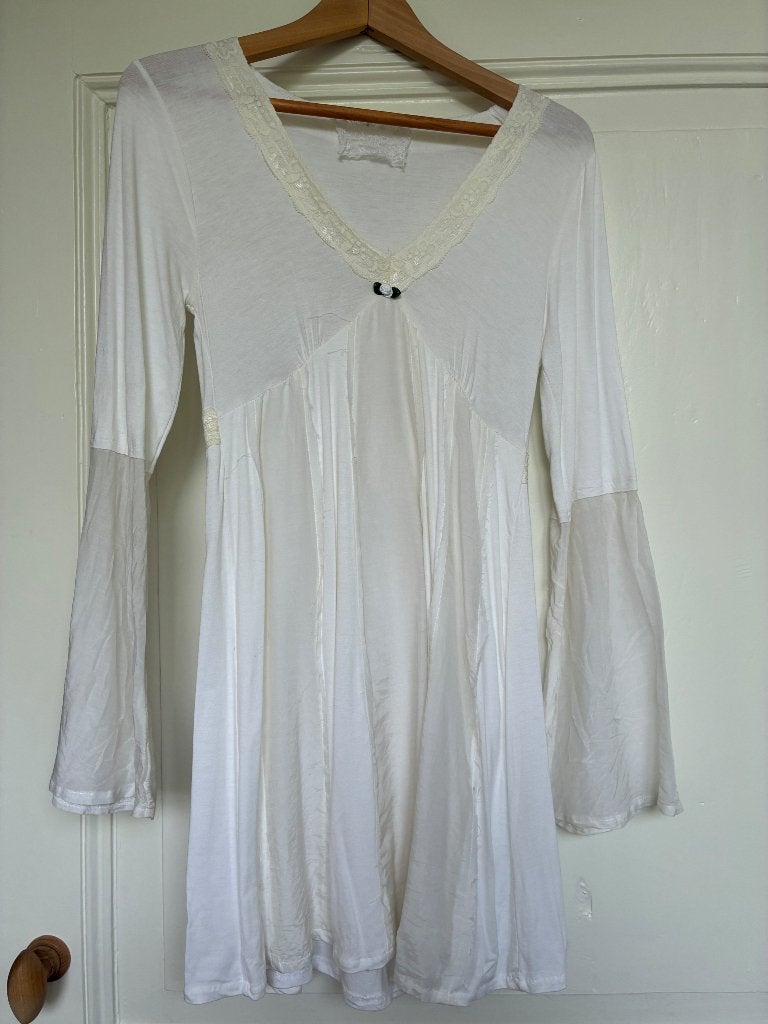 Boho Isla Ibiza jurk wit S 36 nieuw, Wit, Nieuw, Ophalen of Verzenden, Isla Ibiza