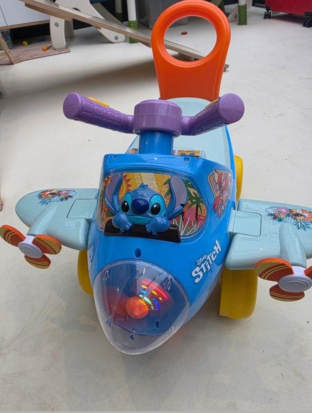 Kiddieland Disney Stitch Loopauto - Zo goed als nieuw, Kinderen en Baby's, Ophalen of Verzenden