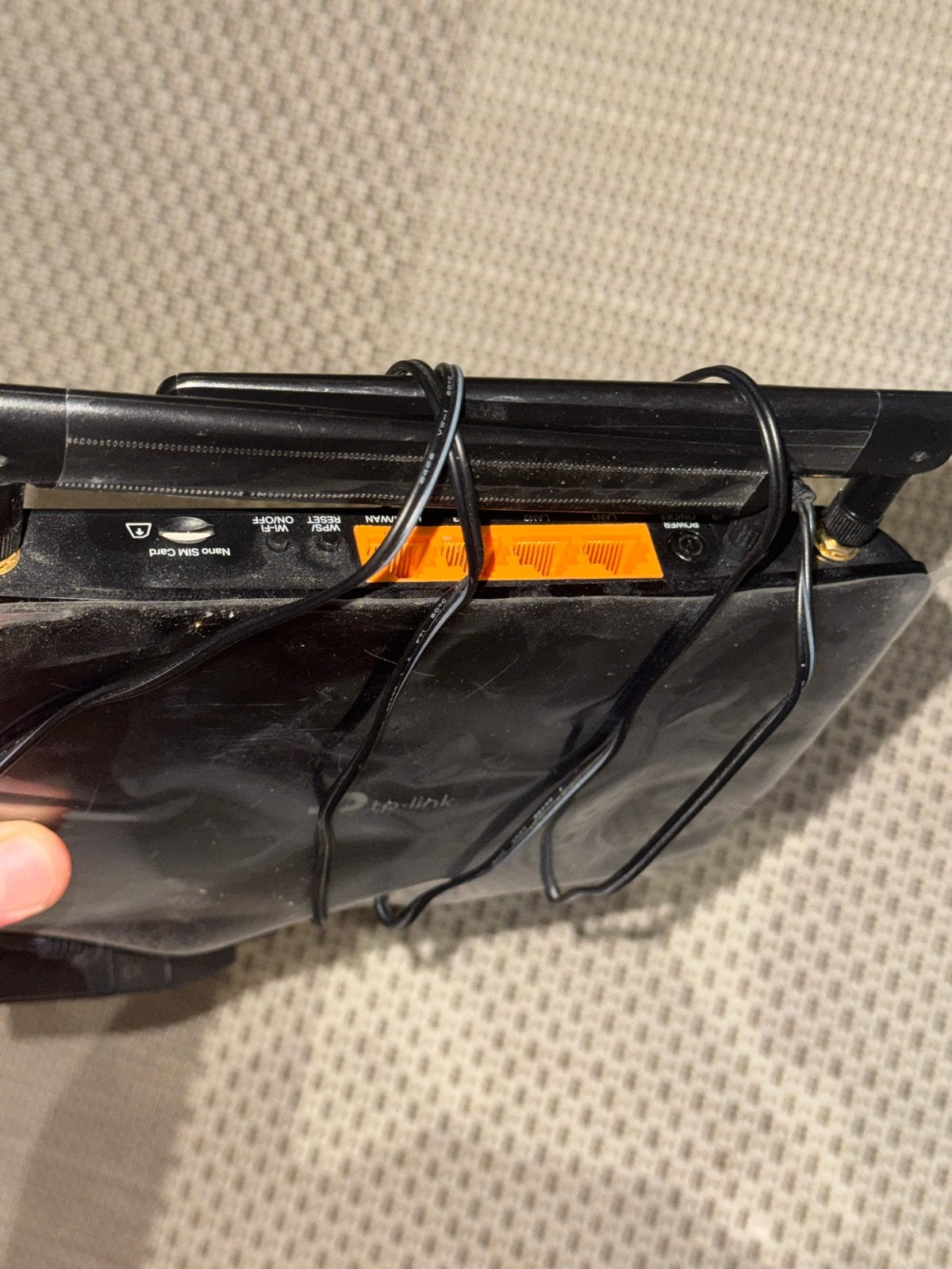TP-Link Router met modem - Zo goed als nieuw, Computers en Software, Ophalen of Verzenden, Zo goed als nieuw, Router met modem