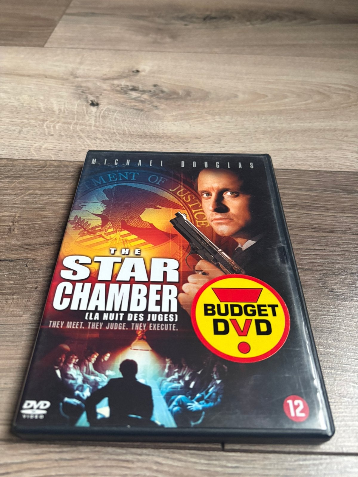 The Star Chamber met Michael Douglas, Vanaf 12 jaar, Ophalen of Verzenden, Zo goed als nieuw, Actiethriller