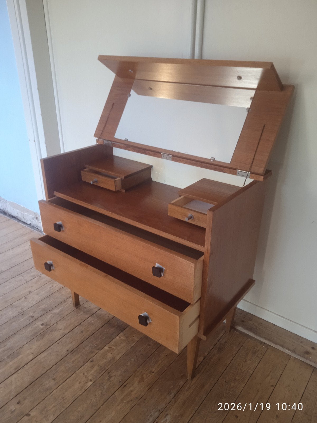 Combineurop Teak Zijkast Hoge kast Lage kast Tussenkast, Ophalen, Gebruikt, Teakhout, Minder dan 100 cm