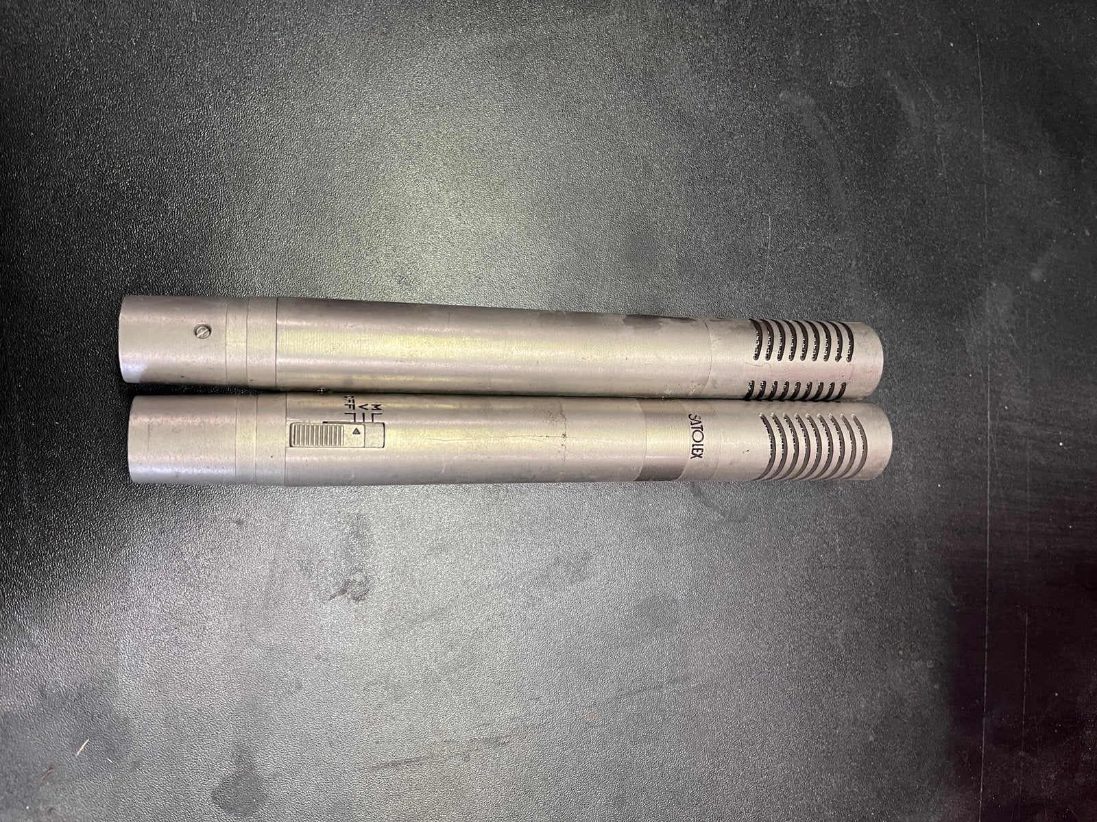 Satolex condensator microfoon, Ophalen of Verzenden, Gebruikt, Studiomicrofoon