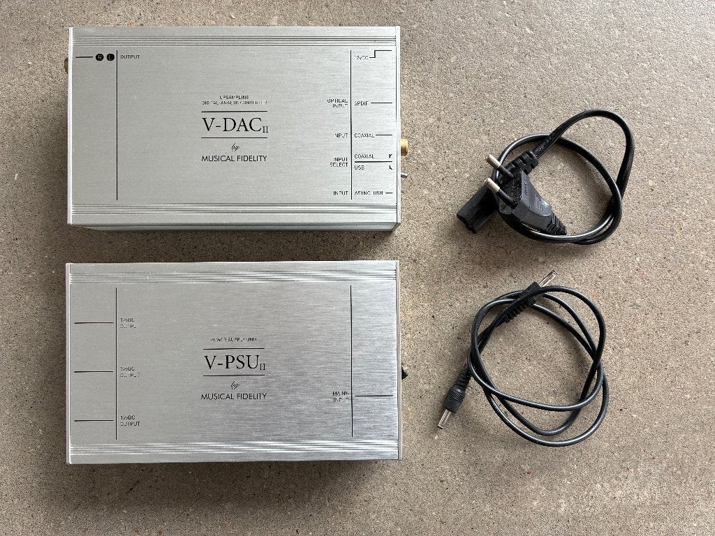 Musical Fidelity V-DAC II + V-PSU II, Verzenden, Zo goed als nieuw