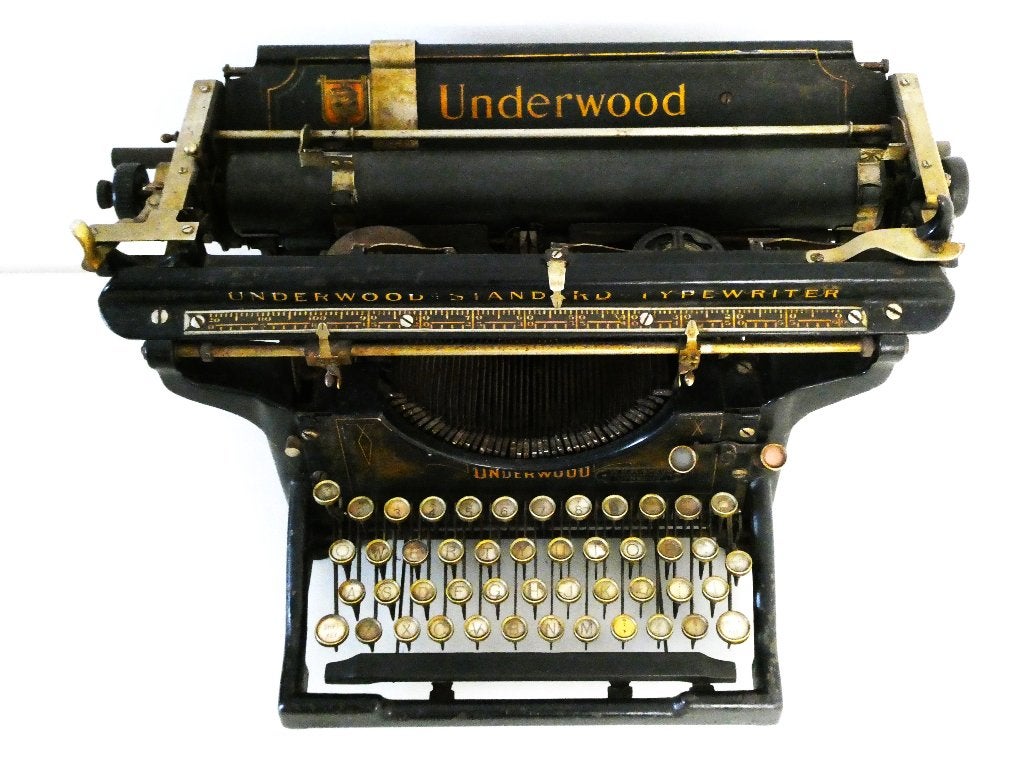 Antiek typemachine van het merk Underwood Smeur Utrecht, Antiek en Kunst, Ophalen