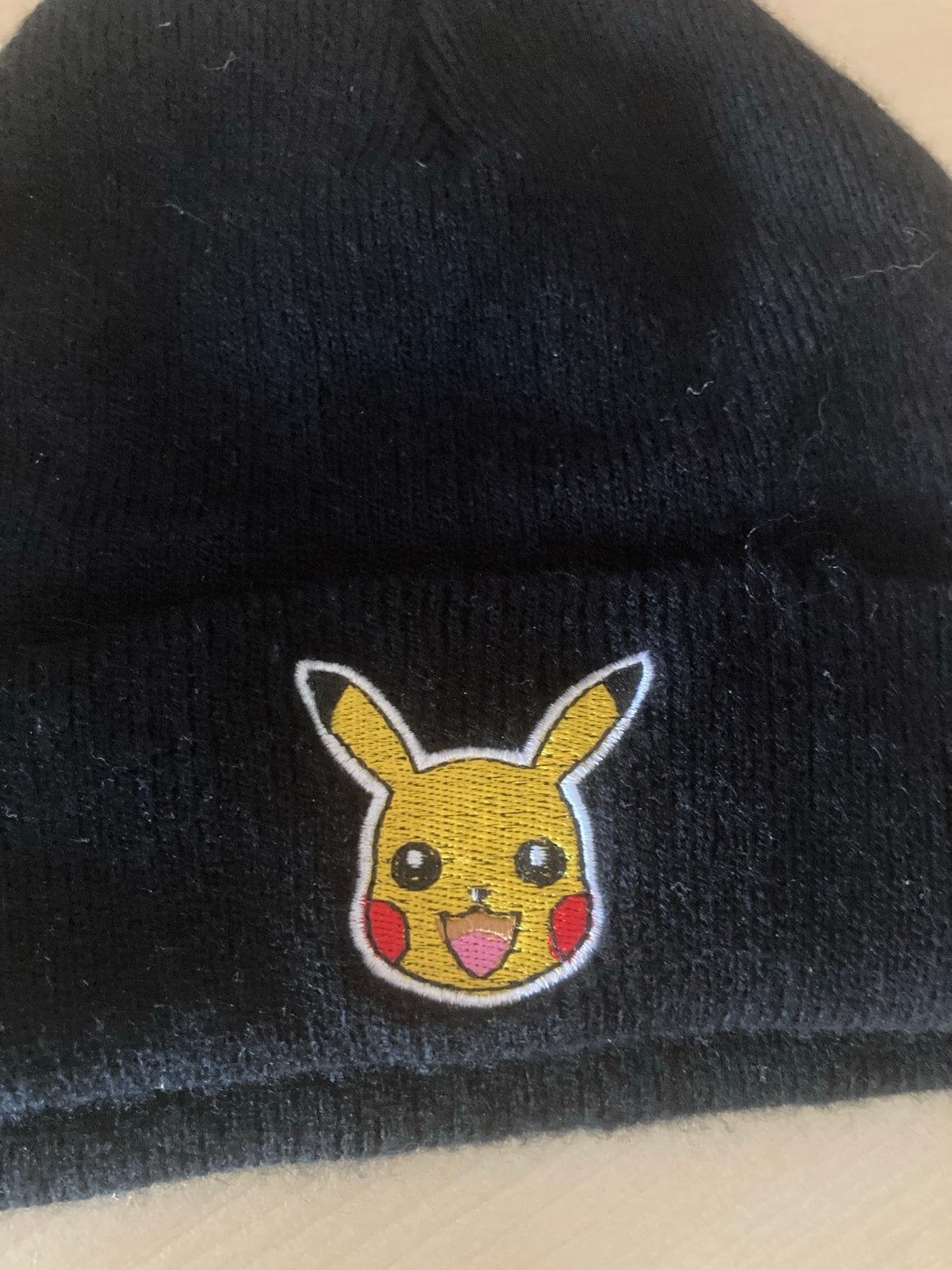 Zwarte Pikachu Muts - One Size Fits All, Ophalen, Zo goed als nieuw, One size fits all, Hoed