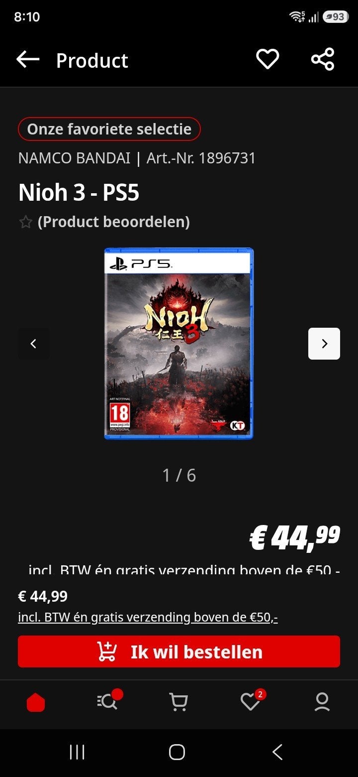 NIOH 3., Ophalen, Zo goed als nieuw