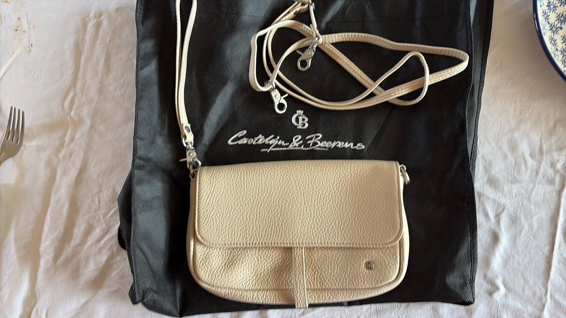 Castelijn & Beerens clutch leer, Ophalen of Verzenden, Nieuw, Overige kleuren, Overige typen