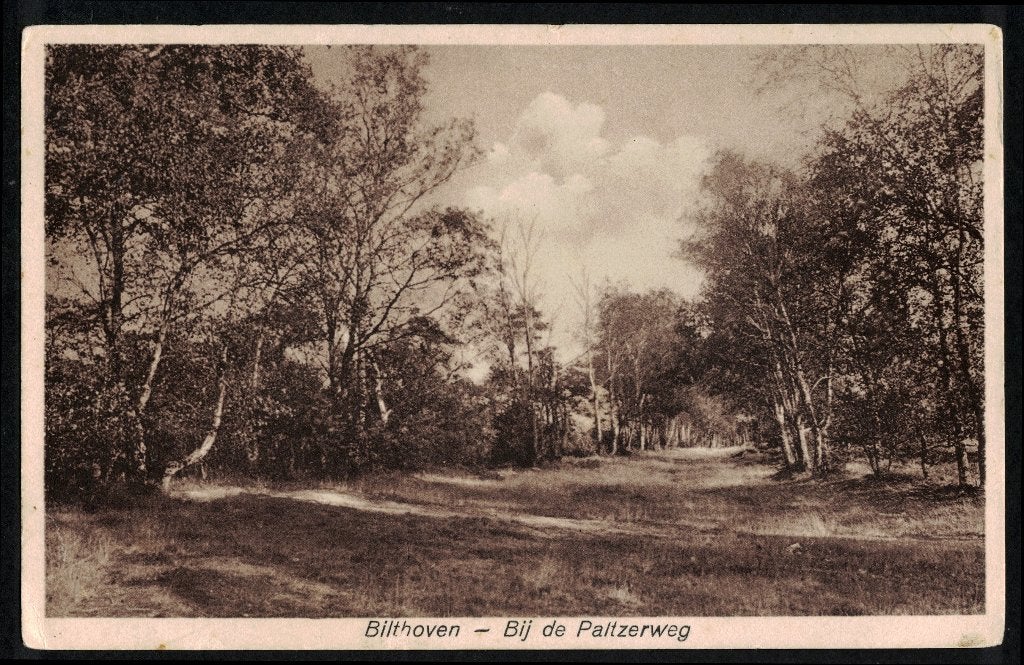 Bilthoven, Bij de Palzerweg. 1932., Ophalen of Verzenden, 1920 tot 1940, Gelopen, Utrecht