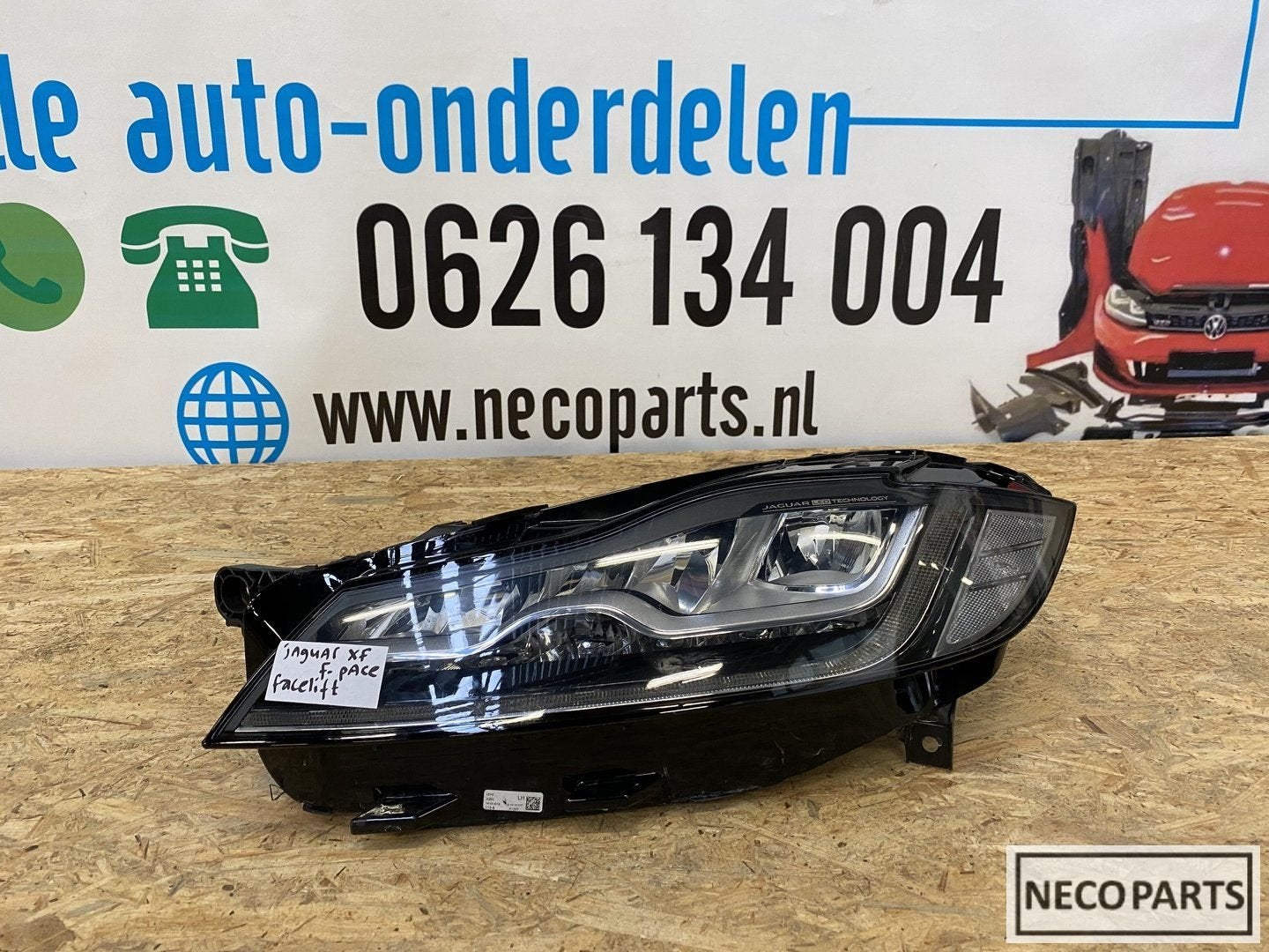 Jaguar XF vol led koplamp links GX63-13W030-LF, Gebruikt, -, -, Ophalen of Verzenden