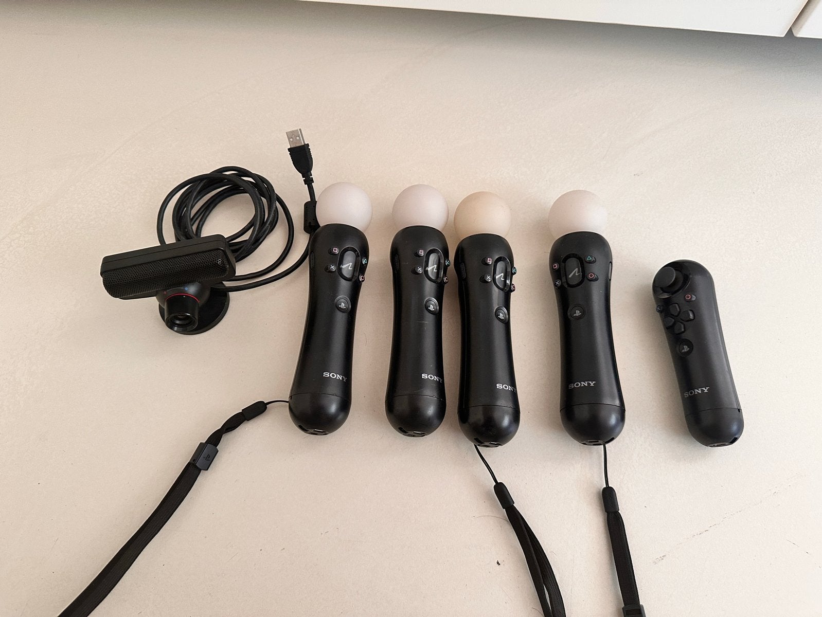 Grote set PlayStation Move accessoires voor PS3, PS4, PSVR, Ophalen of Verzenden, Gebruikt, Controller, PlayStation 3