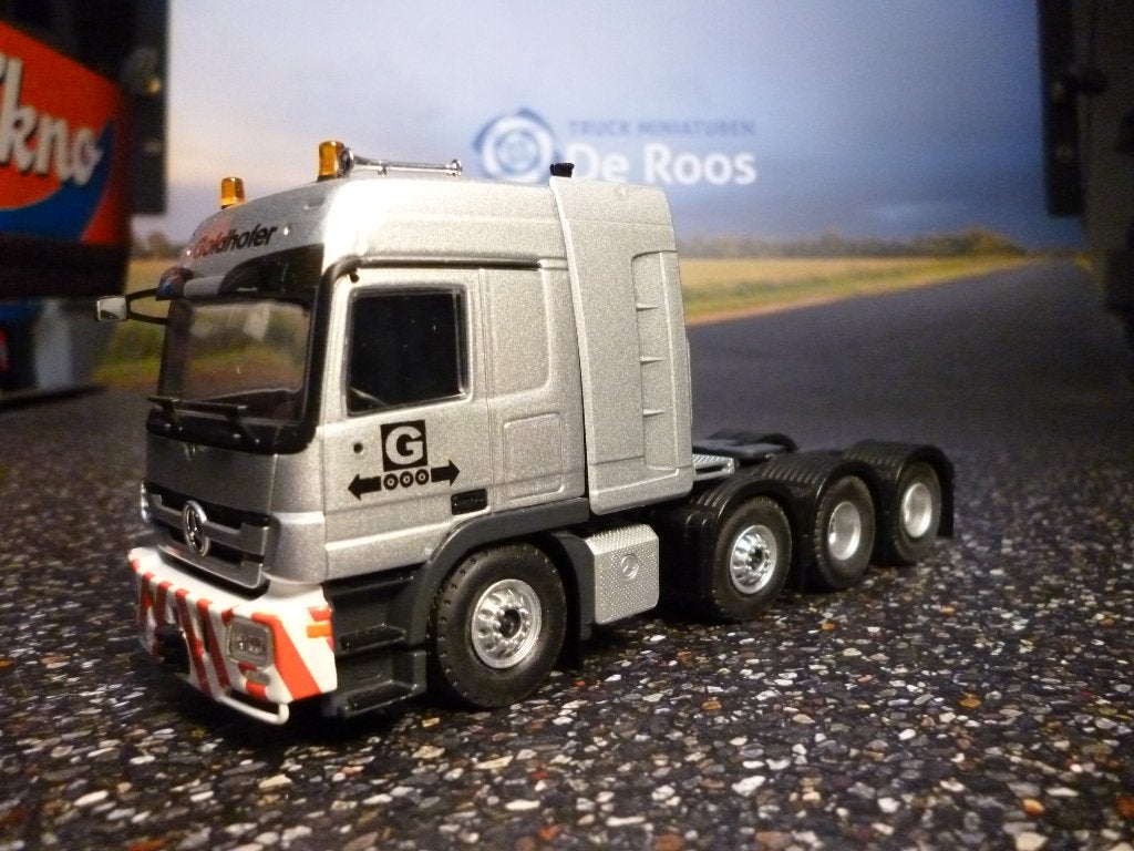 Tekno Mercedes Titan Goldhofer, Ophalen of Verzenden, Nieuw, Bus of Vrachtwagen, Tekno