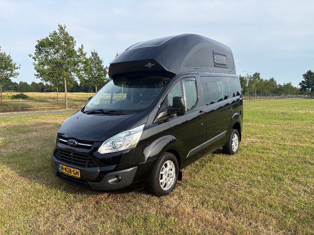 Ford Nugget Hoogdak Full Options 2015  Slechts 88000 KM!!!!, Caravans en Kamperen, Chemisch toilet, Buscamper of Camperbus, Ringverwarming