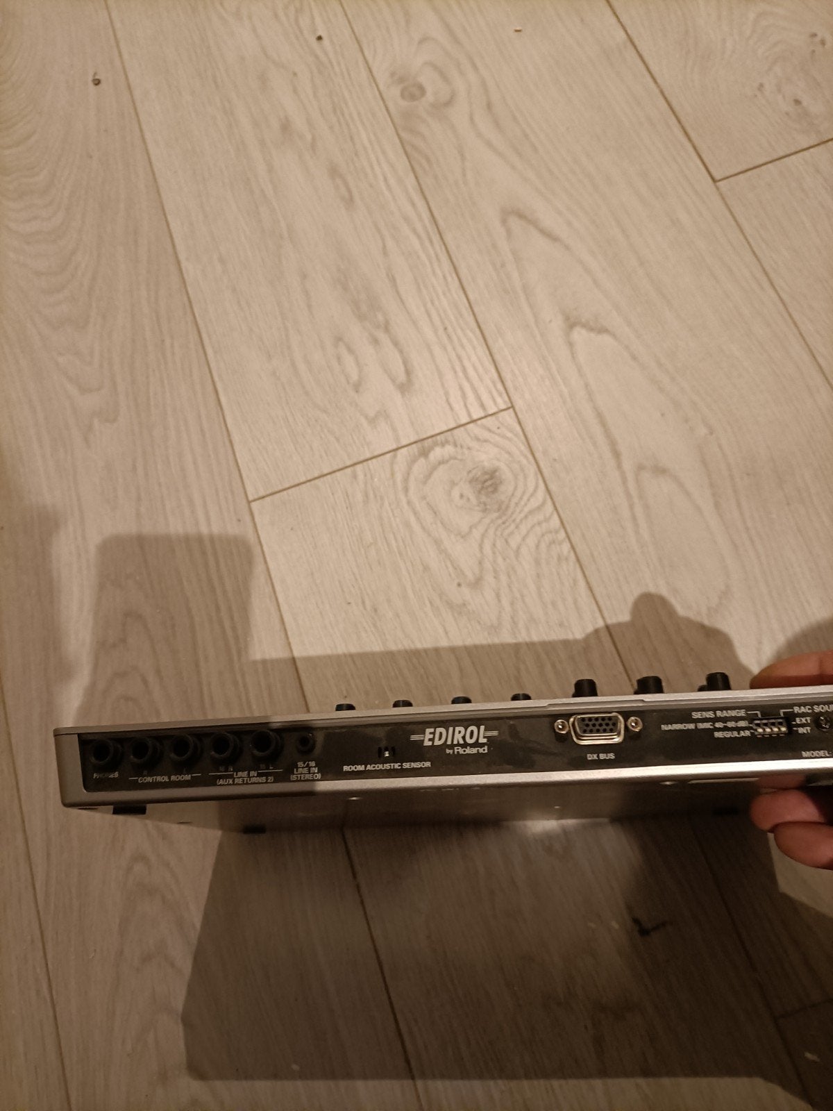 Edirol M-16DX Digitale Mixer - 16 kanalen, Ophalen of Verzenden, Gebruikt, 10 tot 20 kanalen, Microfooningang