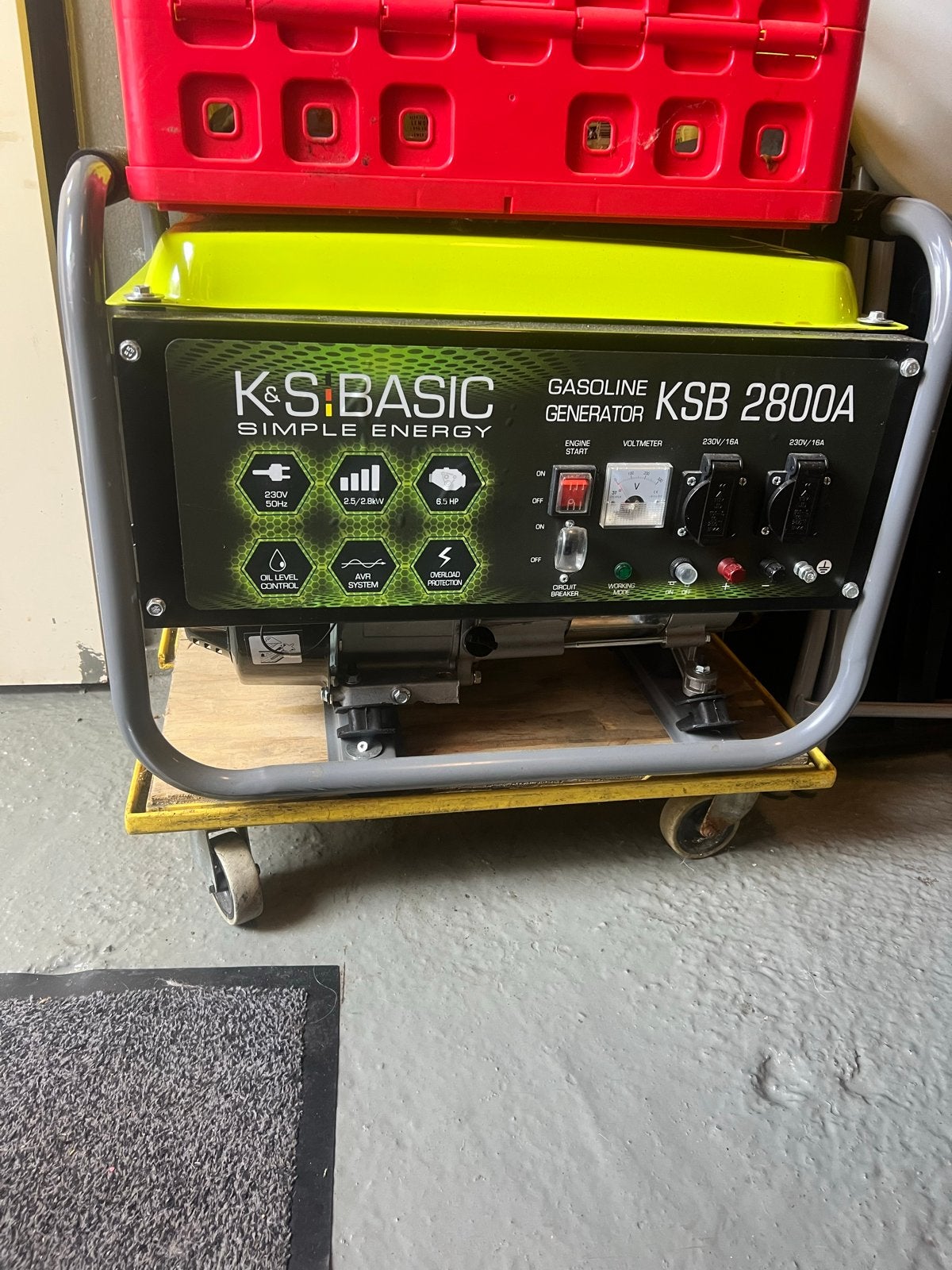 Könner & Söhnen KSB 2800A Benzine Aggregaat - Z.G.A.N., Ophalen, Zo goed als nieuw