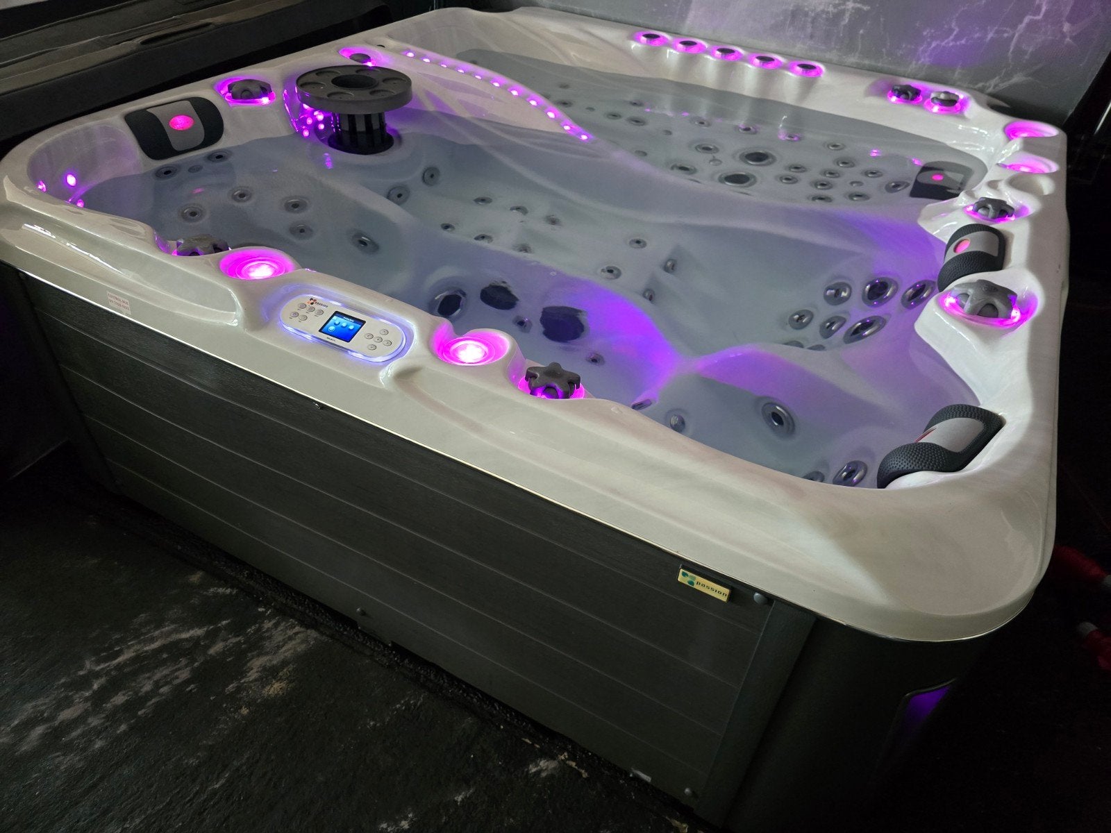 Passion spa Admire 6 persoons Jacuzzi Balboa, Ophalen, Zo goed als nieuw, Filter, Vast