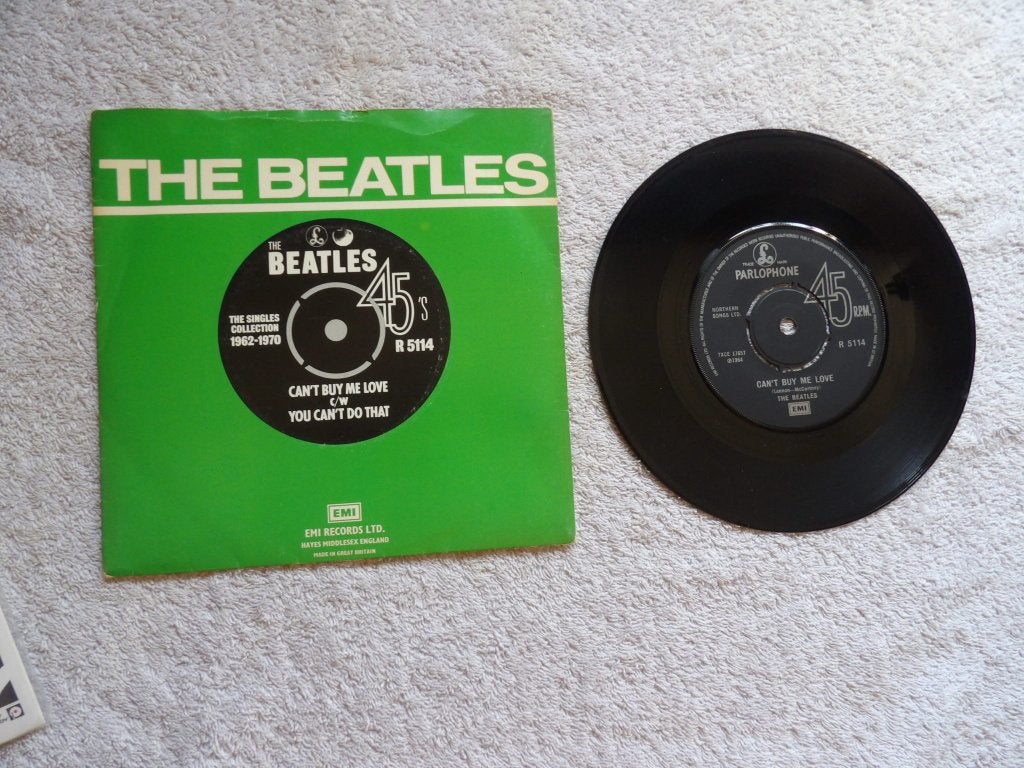 The Beatles -  can't buy me love / you can't do that ( re ), Gebruikt, Verzenden, 7 inch, Fotohoes