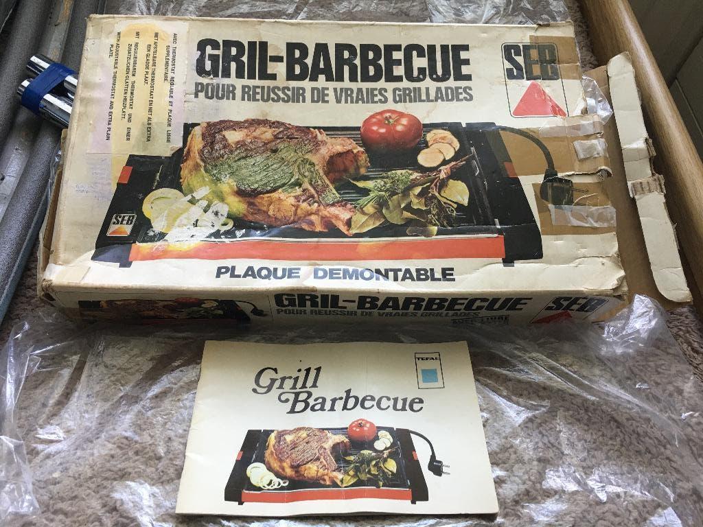 NEW! SEB elektrisch Gril/BBQ 1400, Ophalen, Nieuw, Tefal