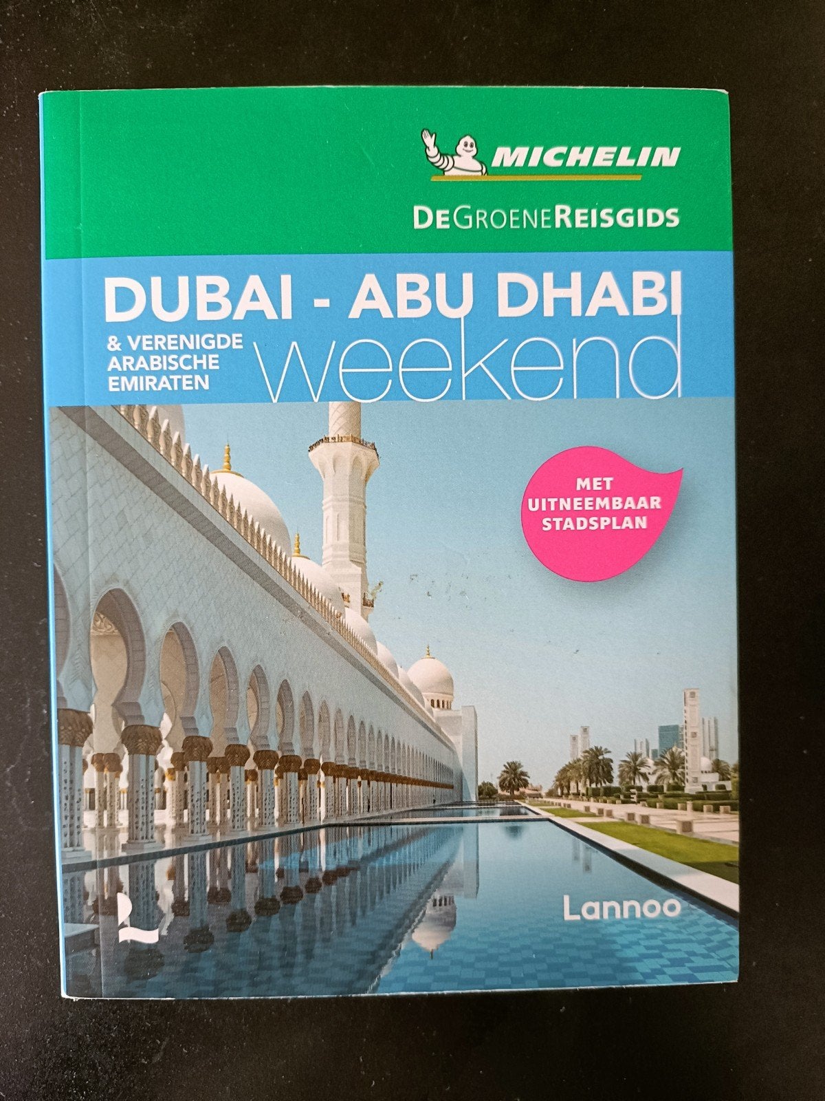Michelin Groene Reisgids Dubai & Abu Dhabi + kaart, Boeken, Reisgidsen, Michelin, Ophalen of Verzenden, Zo goed als nieuw, Reisgids of -boek