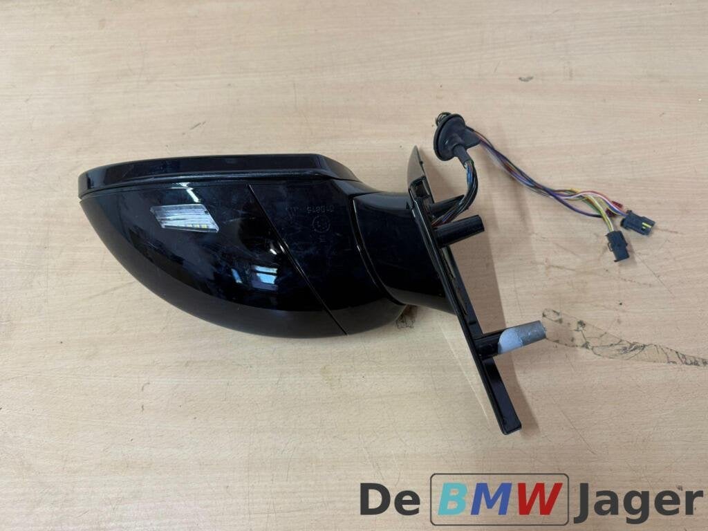 Buitenspiegel links zwart BMW 5-serie E60 M5 7897565, Gebruikt, Ophalen of Verzenden, BMW, BMW