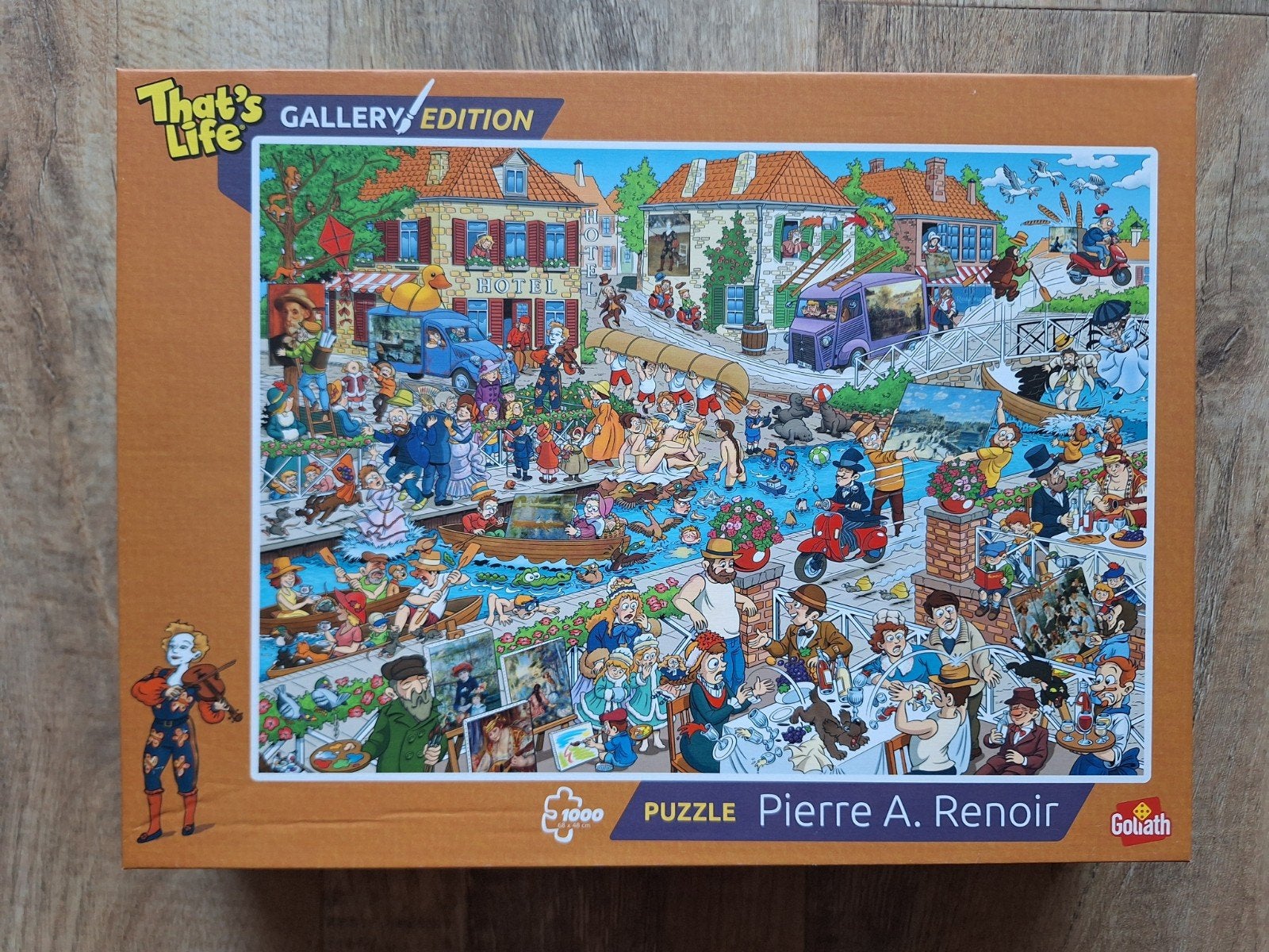That's Life Gallery Edition - Pierre A. Renoir Puzzel, Ophalen of Verzenden, 500 t/m 1500 stukjes, Zo goed als nieuw, Legpuzzel