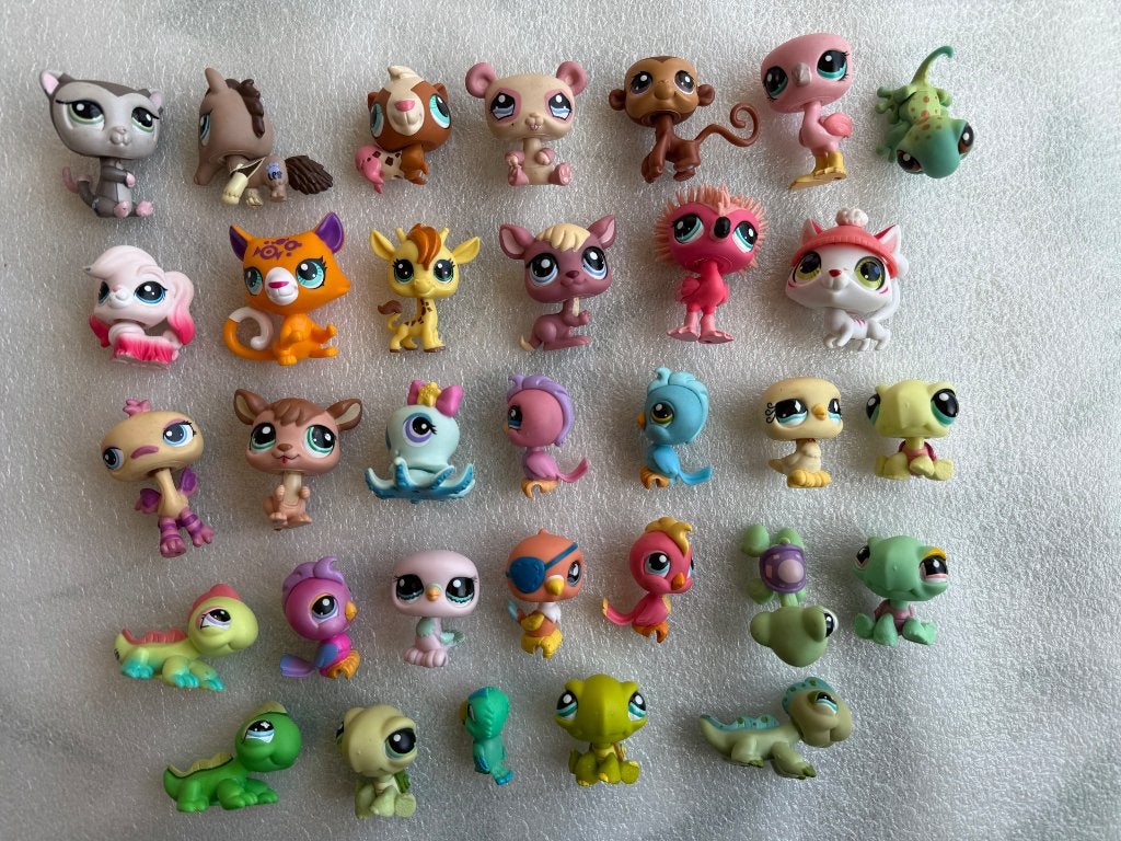 Littlest Pet Shop wilde dieren vogels reptielen, Verzamelen, Ophalen of Verzenden, Gebruikt