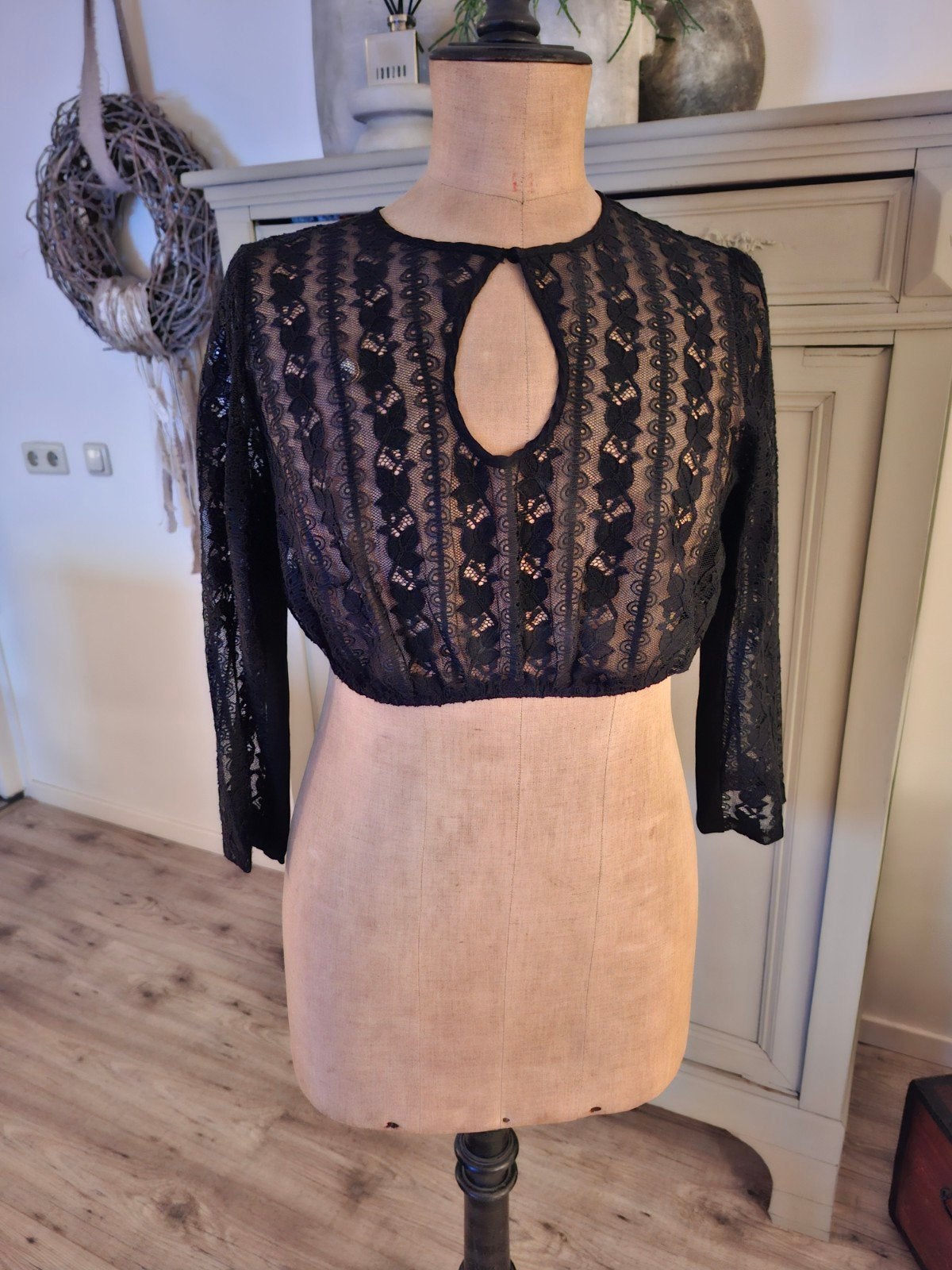Dirndl Blousje, Maat 42/44 (L), Ophalen of Verzenden, Kleding, Krüger