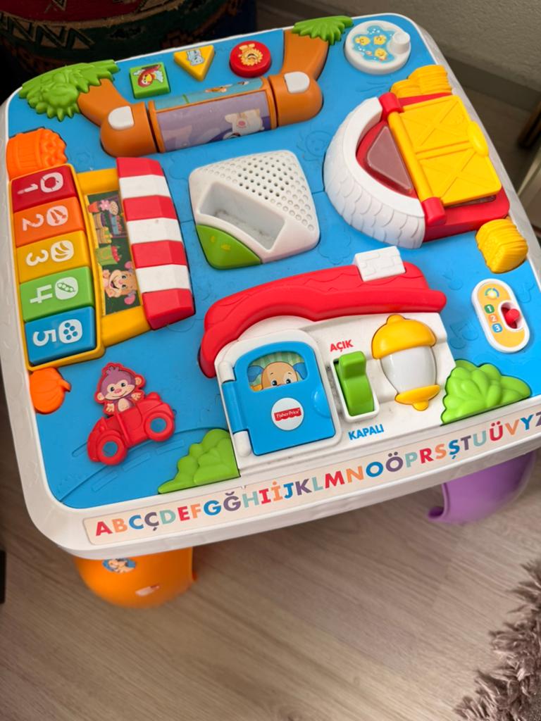 Turks Fisher price activiteiten tafel, Ophalen of Verzenden, Zo goed als nieuw, Speelset