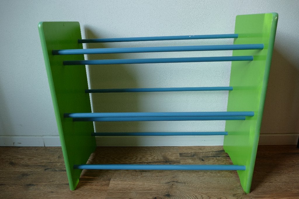 Schoenenrek blauw/groen, Ophalen, Gebruikt