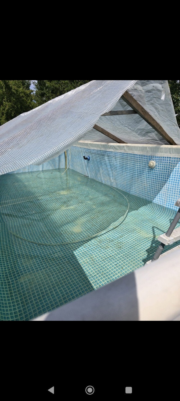 Intex Mega Zwembaden met complete filterinstallatie, Gebruikt, 300 cm of meer, Rechthoekig, Ophalen