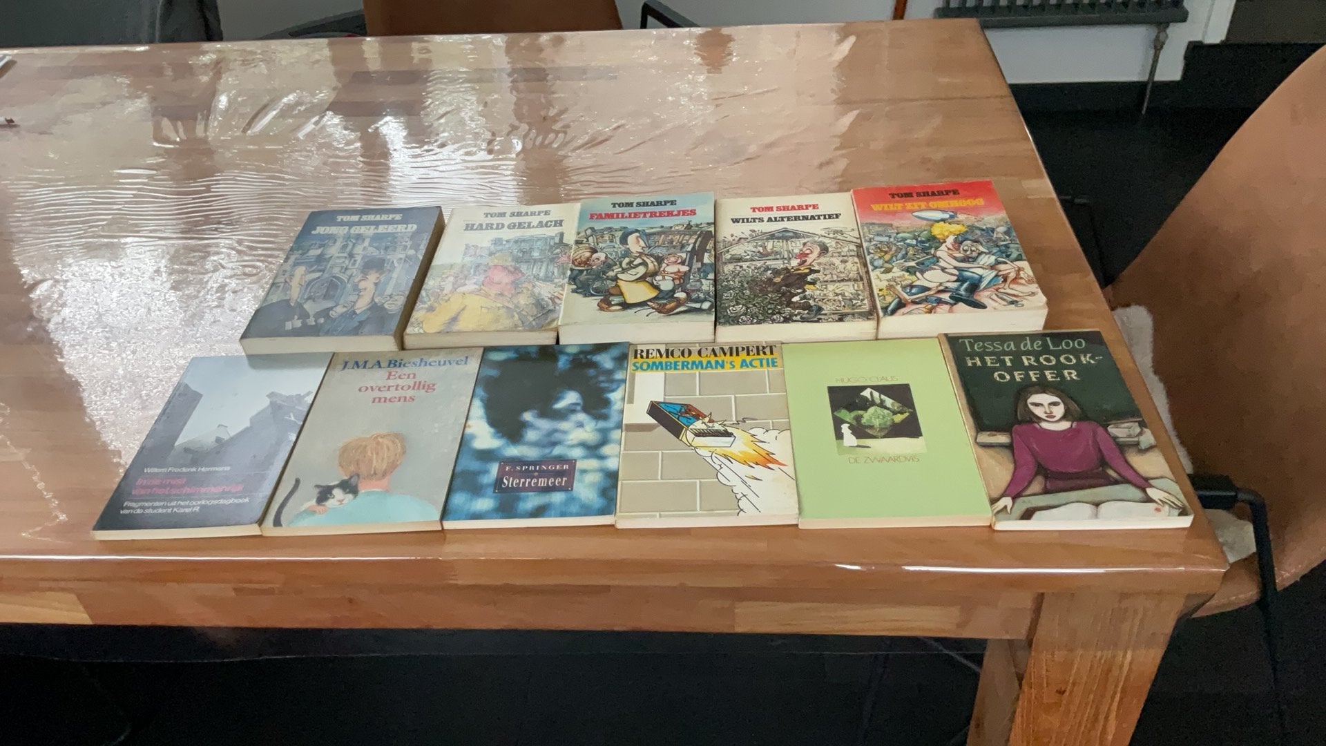 11 boeken, Ophalen, Gelezen