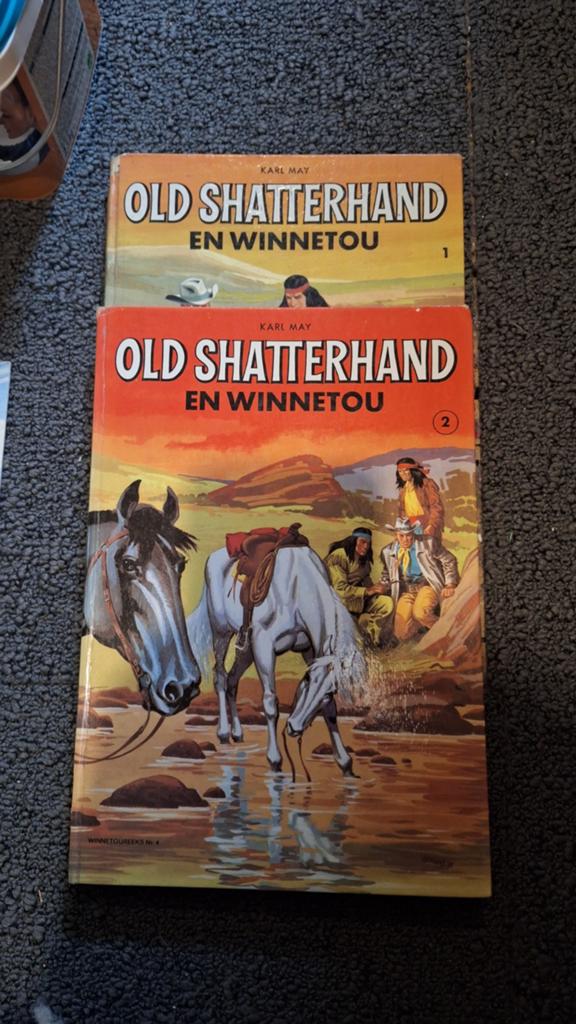 Karl May Winnetou & Old Shatterhand stripboeken (1 t/m 87), Boeken, Meerdere stripboeken, Ophalen of Verzenden, Gelezen