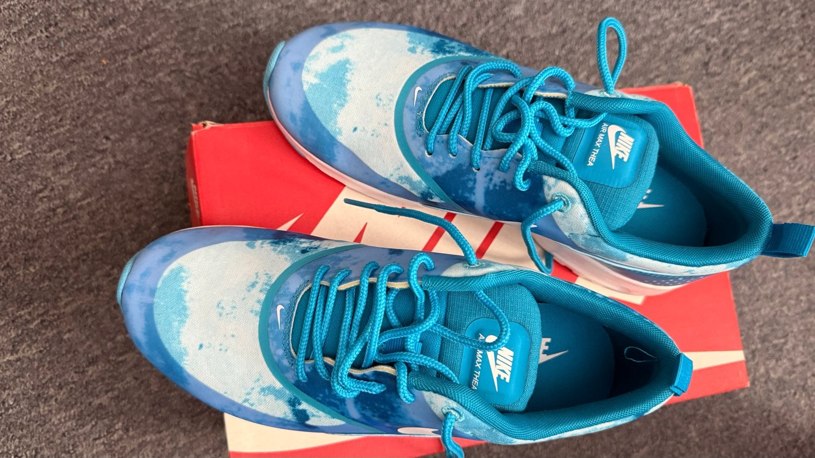 Nike Air Max Thea Print - Dames Sneakers Maat 38, Ophalen of Verzenden, Nieuw, Blauw, Sneakers of Gympen