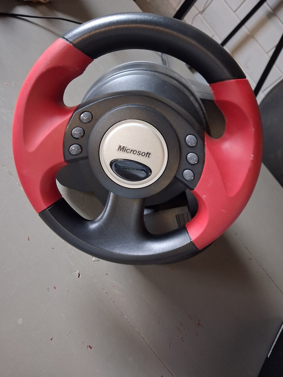 Microsoft Sidewinder Force Feedback Wheel. Compleet met doos, Ophalen of Verzenden, Zo goed als nieuw, Overige Merken, Geen optische zoom