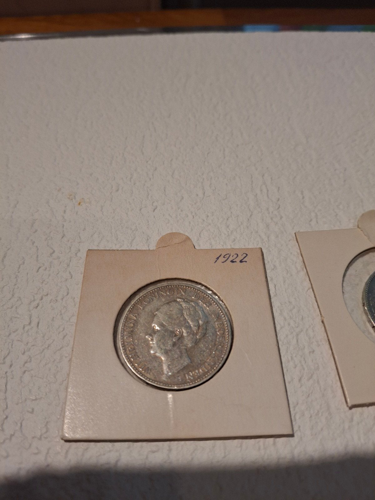 Zilveren guldens 1922 en 1923, Ophalen of Verzenden, Koningin Wilhelmina, 1 gulden, Zilver
