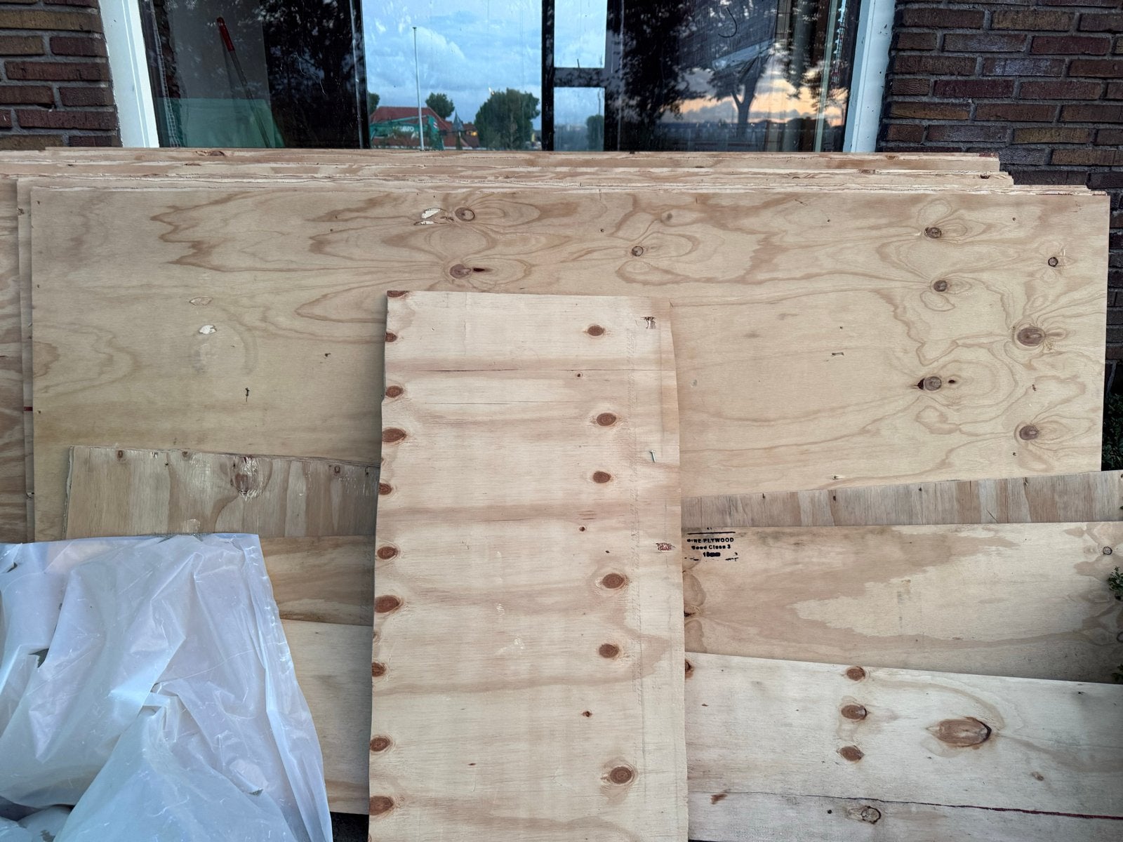Underlayment platen 18mm, Ophalen, Gebruikt, Minder dan 25 mm, Plank