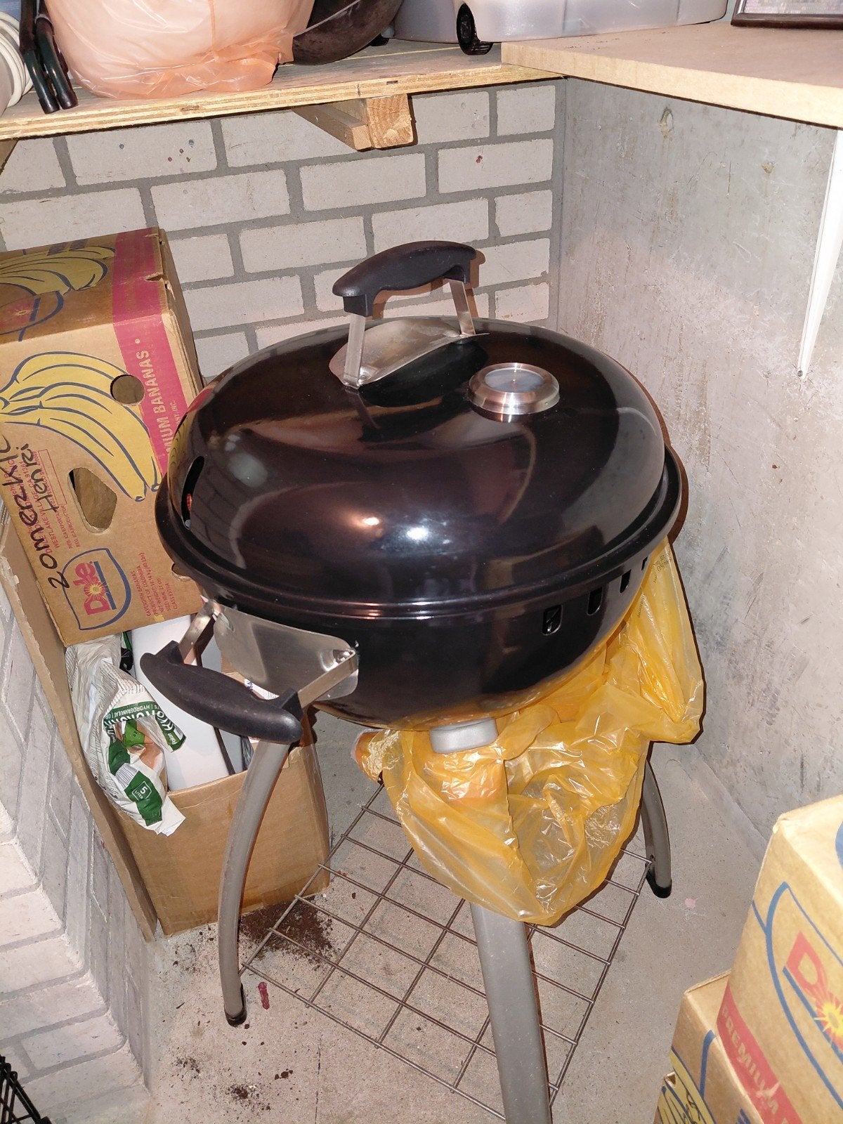 gas bbq, Ophalen, Gebruikt