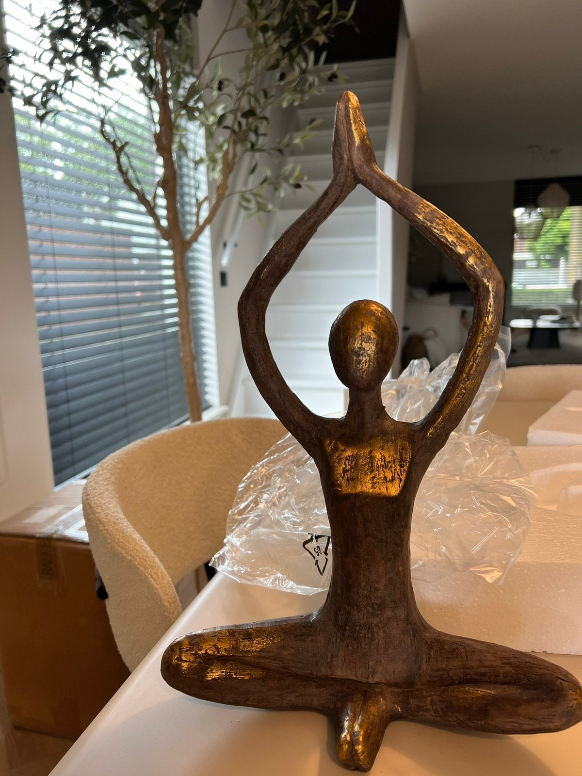 Yoga beeld, Ophalen of Verzenden