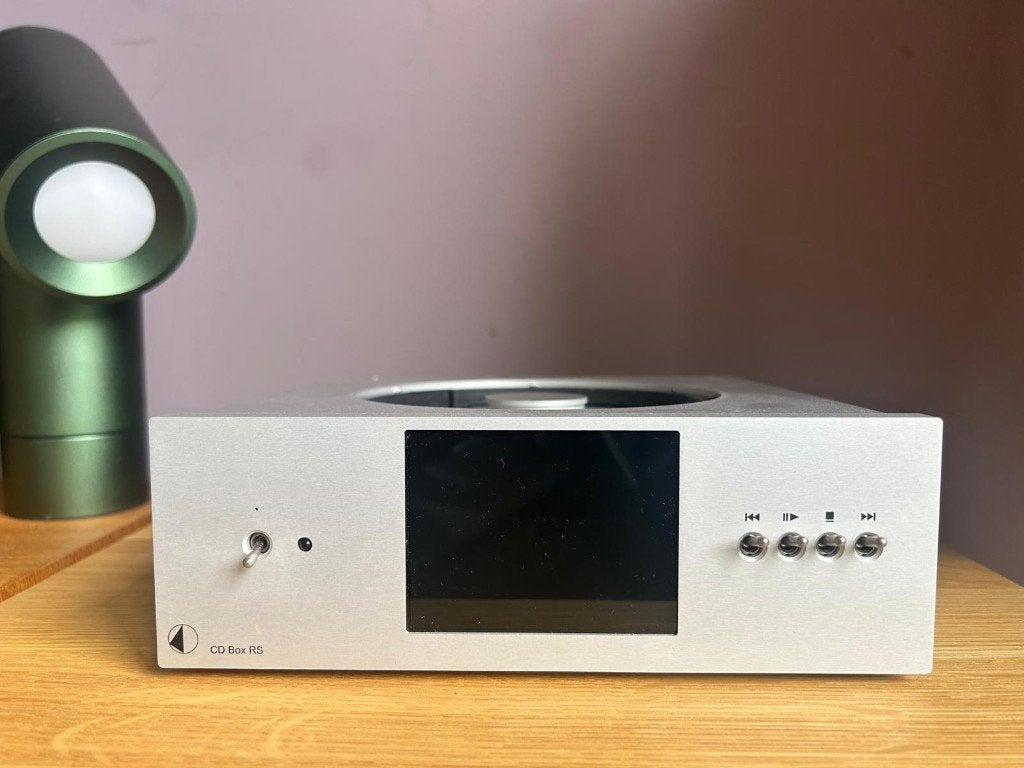 Pro-ject CD-Box RS + Power Box RS uni zilver, Ophalen of Verzenden, Zo goed als nieuw, Overige merken