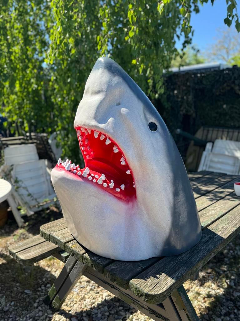 Grote Haaienbek Decoratie - Perfect voor Tuin of Feest, Ophalen, Gebruikt, Dier