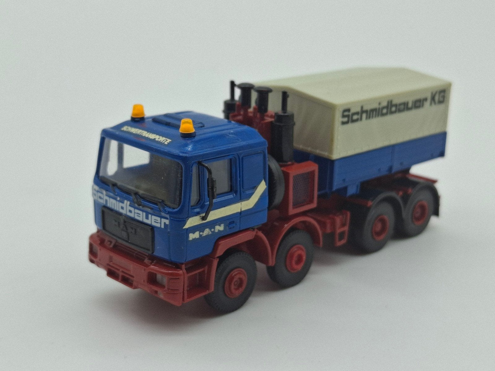 MAN ZUGMASCHINE SCHMIDBAUER 1:87, Ophalen of Verzenden, Bus of Vrachtwagen, Overige merken