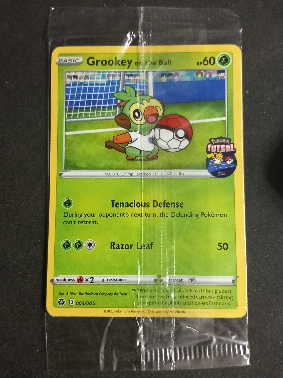 Grookey on the Ball 003/005 Futsal Promo NM Sealed, Verzenden, Zo goed als nieuw, Losse kaart