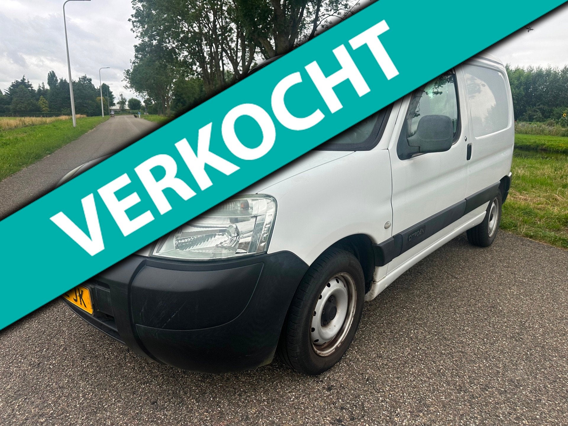Citroen Berlingo 1.9 D trekhaak|rijdt super|nette staat, Auto's, Voorwielaandrijving, Stof, Gebruikt, Zwart
