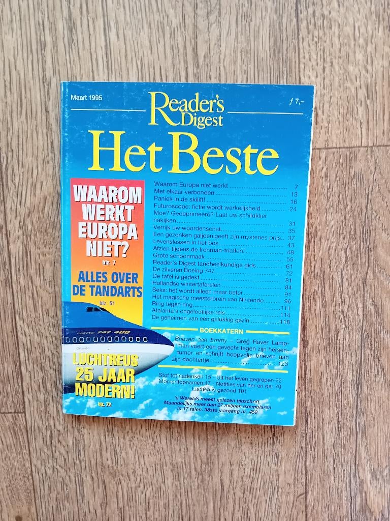 Het Beste - maart 1995, Verzamelen, Ophalen of Verzenden, 1980 tot heden, Nederland, Tijdschrift