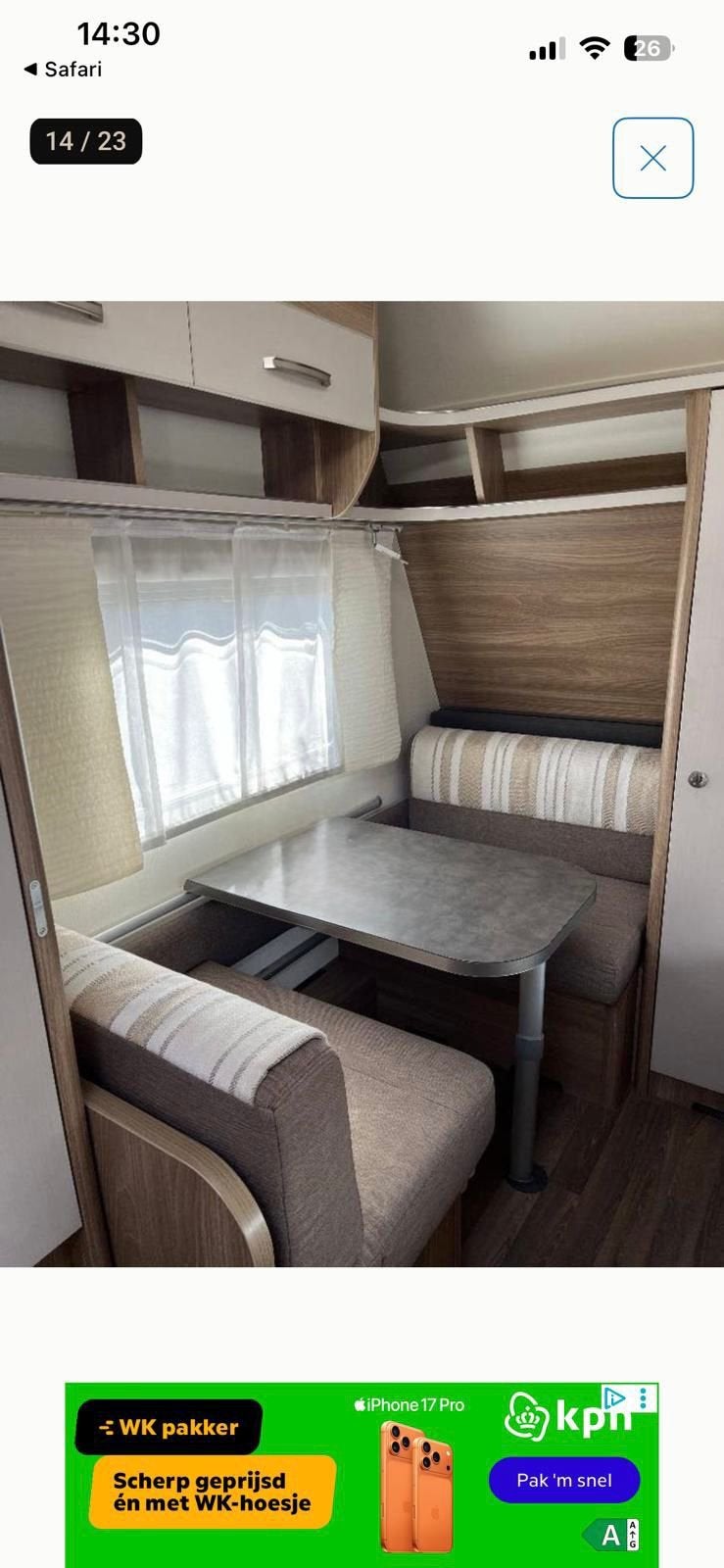 Doe nu een bod☀️Burstner Premio Plus 510TK + Unico voortent, Rondzit, 7 tot 8 meter, Particulier, Bürstner