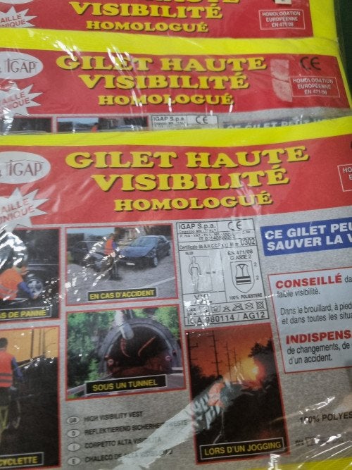 veiligheidhesjes 7 stuks nieuw tot xxl, Ophalen of Verzenden, 'T Olde Gre-j, Info@toldegrej.nl, Endepoelstraat 20f Didam
