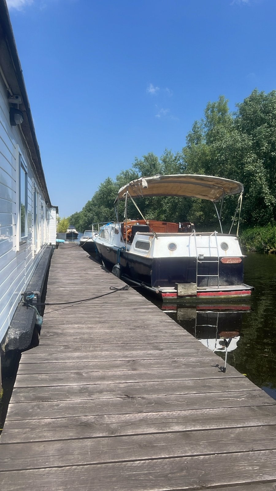 Valkkruiser 9,5m opknapper - Ideaal project!, Watersport en Boten, Overige merken, Gebruikt, Binnenboordmotor, Diesel