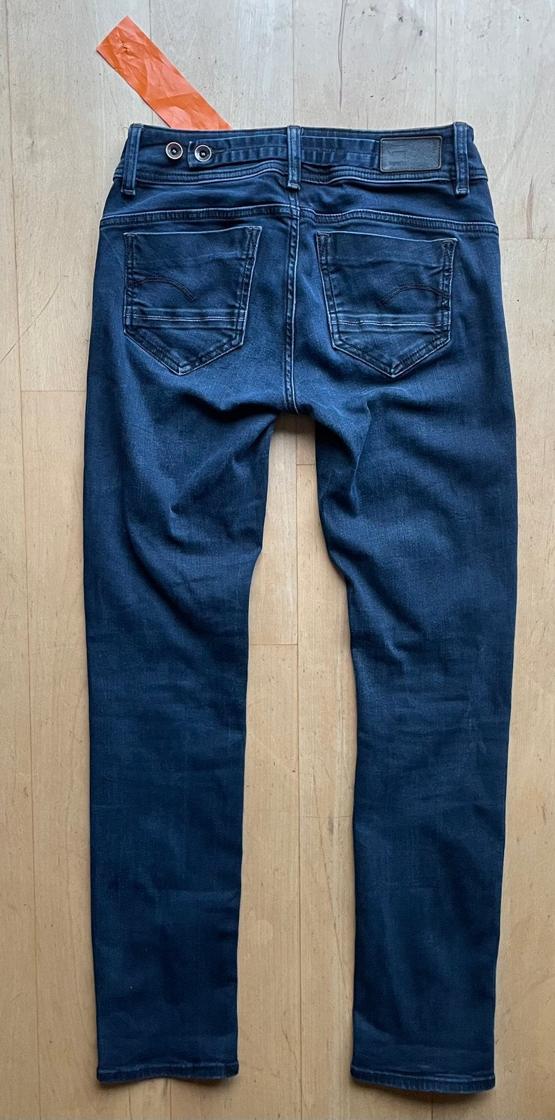 G Star Raw Midge Mid Straight Fit Jeans W28 L31 blauw, Ophalen of Verzenden, Blauw, W28 - W29 (confectie 36)